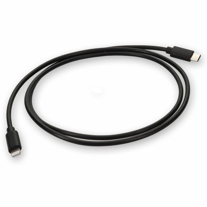 USB-C to Lightning cable displayed in professional setting