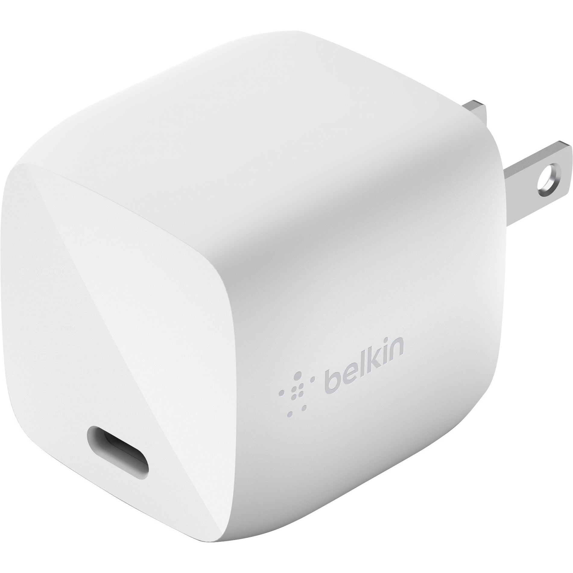 Belkin WCH001DQWH Boost Charge USB-C GaN Wall Charger 30W Maximum Output Power  Belkin WCH001DQWH Boost Charge USB-C GaN-wandlader 30W Maximum Output Power