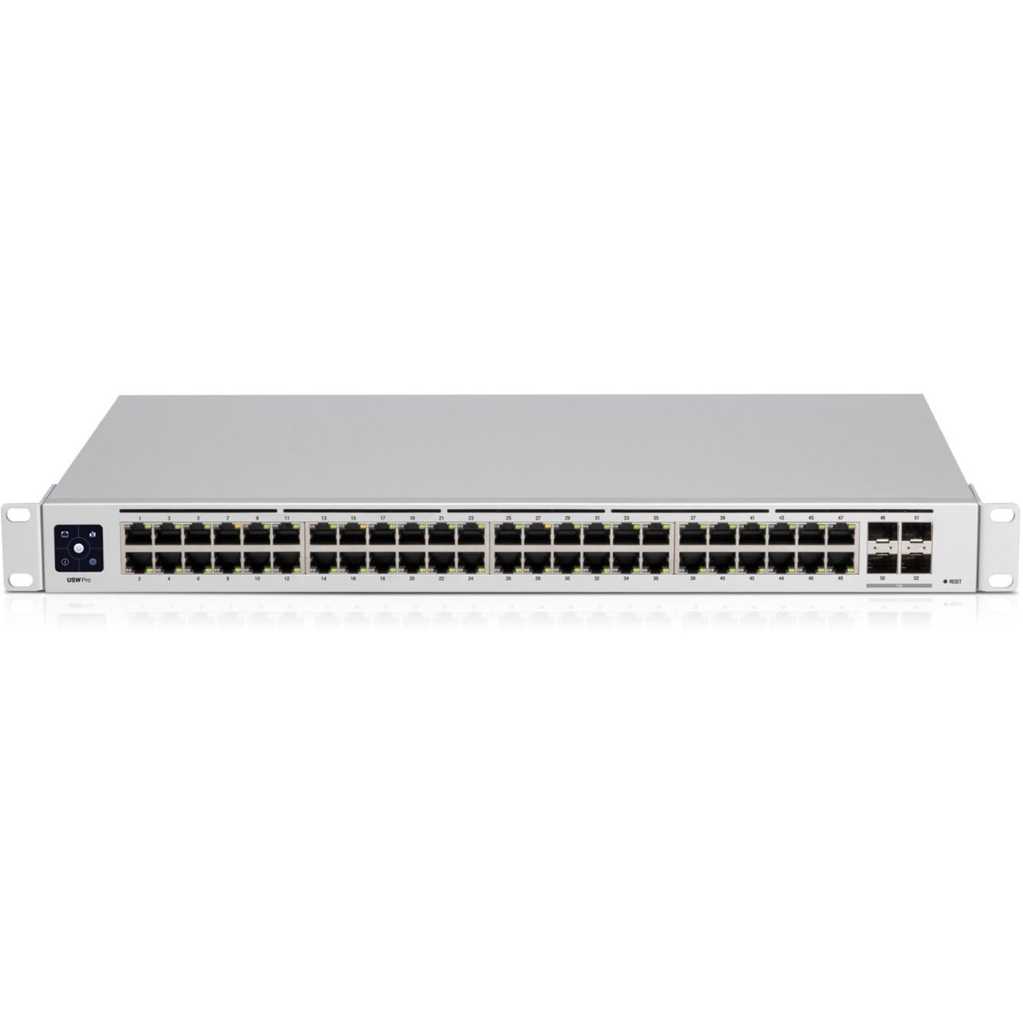 优比科技 USW-Pro-48 UniFi Pro 48端口交换机，千兆以太网，10千兆以太网，4个SFP+插槽 品牌名称：优比科技