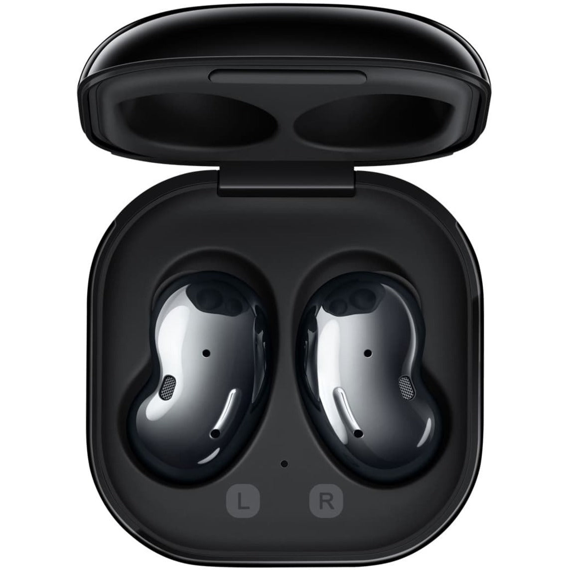 Samsung SM-R180NZKAXAR Galaxy Buds Live Mystic Black, True Wireless Earset with Noise Canceling