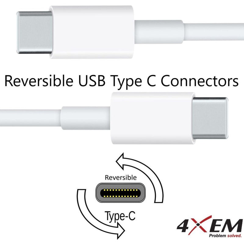 Diagram showing reversible USB Type-C connector design with detailed port illustration