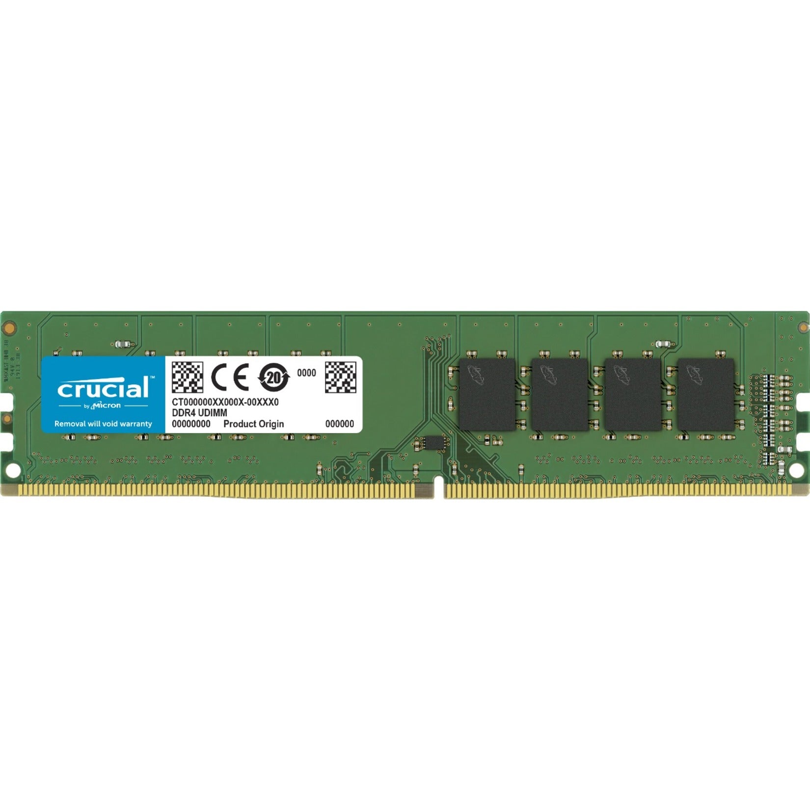 Crucial CT16G4DFRA266 16GB DDR4 SDRAM Memory Module, High Performance RAM for Desktop PC