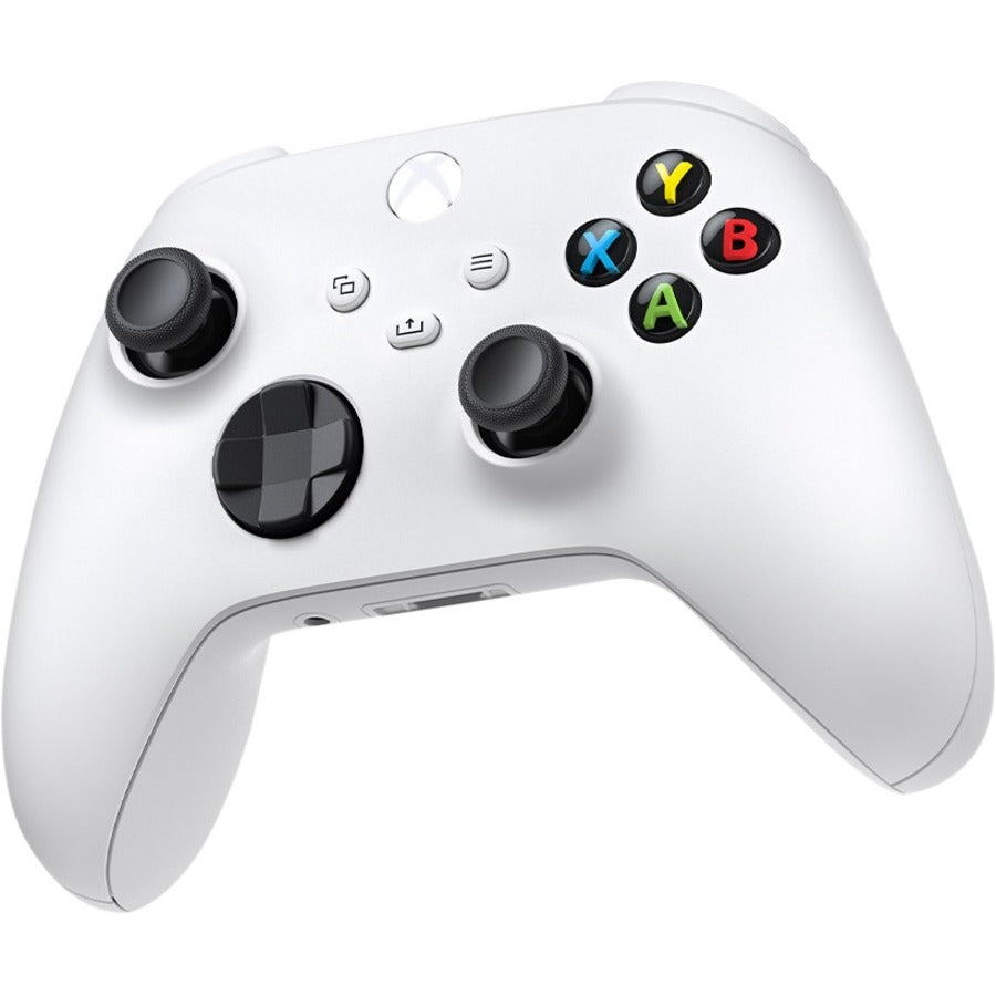 Microsoft QAS-00001 Xbox Wireless Controller, Robot White, Bluetooth Gaming Pad