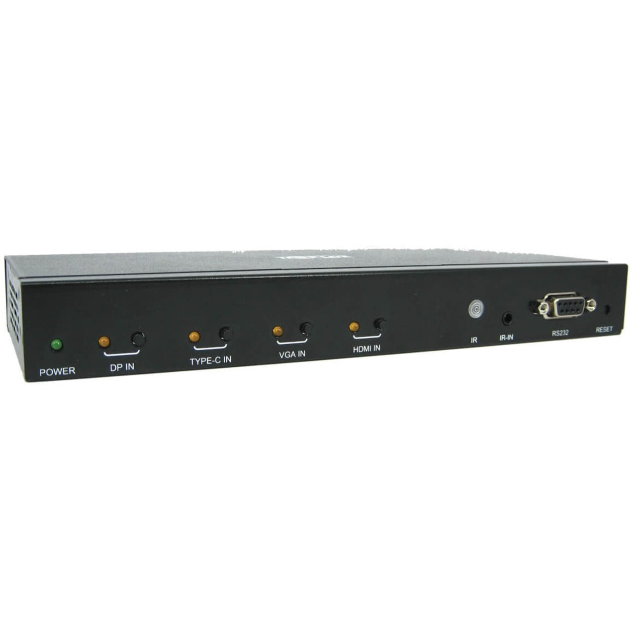تريب لايت جهاز تبديل العروض متعدد الأشكال B320-4X1-MH 4-Port، HDMI DP، 4K، متوافق مع TAA