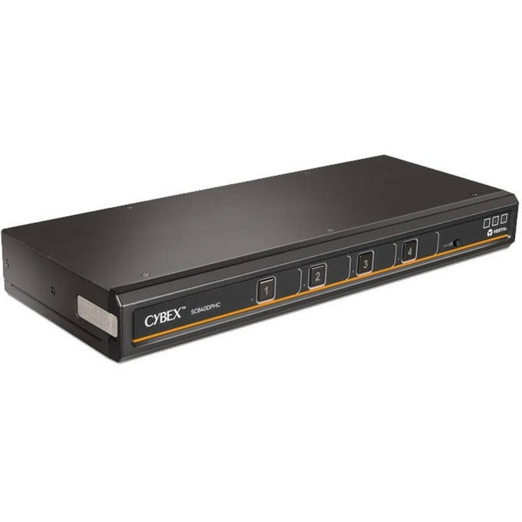 AVOCENT SC840DPHC-400 ไซเบ็กซ์ SC800 KVM ที่ปลอดภัย 4 พอร์ต ยูนิเวอร์ซัล ดิสเพลย์พอร์ต ยูเอสบี-ซี ได้รับการรับรอง NIAP v4.0