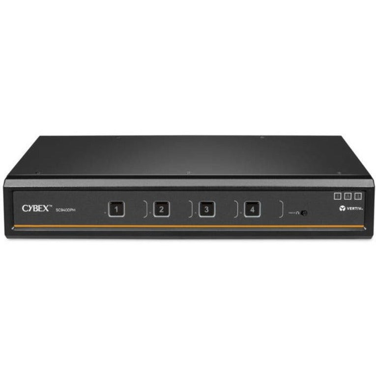 AVOCENT SC940DPH-400 Cybex SC900 Secure KVM Dual Head 4 Port Universal DisplayPort NIAP version 4.0 Certified  AVOCENT SC940DPH-400 Cybex SC900 KVM Sicuro Doppia Testa 4 Porte DisplayPort Universale Certificato NIAP versione 4.0