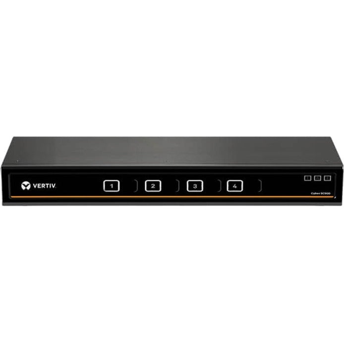 AVOCENT SC845DPH-400 Cybex SC800 Secure KVM Switch 4 Port Universal DP/H Single Display CAC PP4.0 AVOCENT SC845DPH-400 Ασφαλής διακόπτης KVM Cybex SC800 4 Θύρες Πανδύσκολος DP/H Μονό Εμφάνιση CAC PP4.0