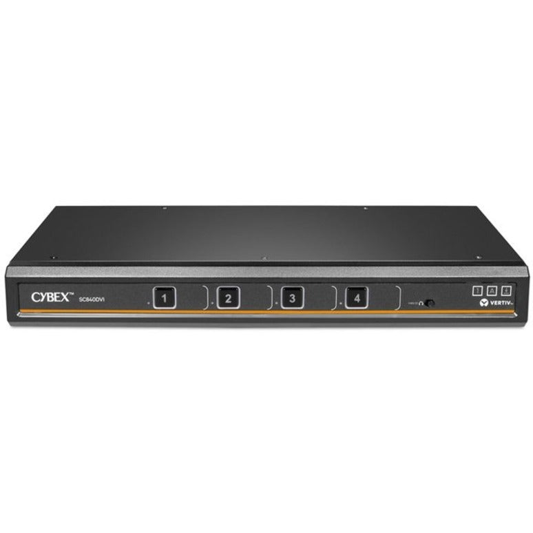 एवोकेन्ट SC840DVI-400 साइबेक्स SC800 सुरक्षित KVM एकल प्रमुख 4 पोर्ट सार्वभौमिक और DVI NIAP संस्करण 4.0 प्रमाणित