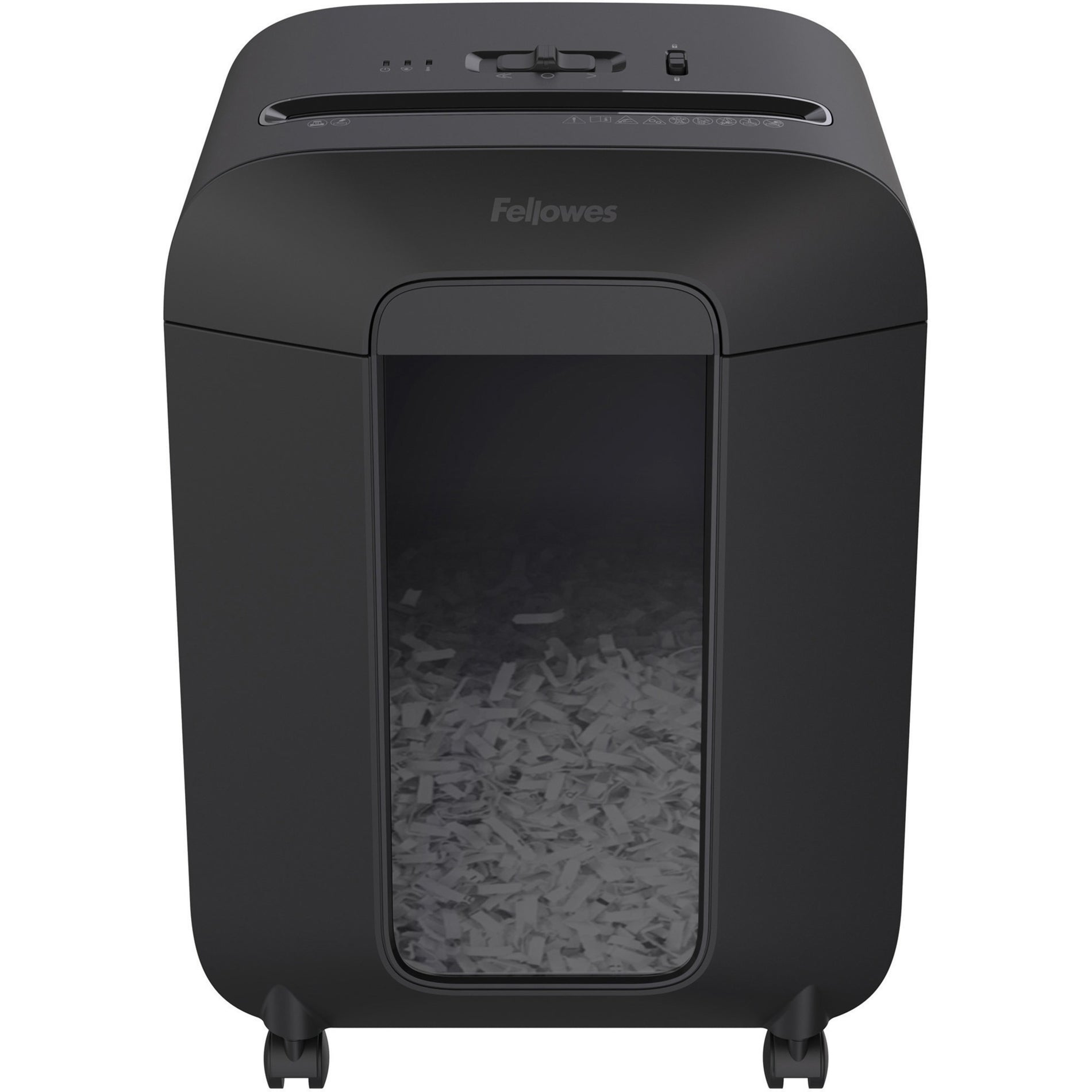 Fellowes 4400401 LX85 Kreuzschnitt-Shredder SafeSense leiser Betrieb Sicherheitsstufe P-4 12 Blatt Schneidleistung