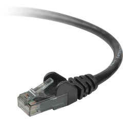 벨킨 A3L980-04-BLK-S RJ45 카테고리 6 스내글리스 패치 케이블 4 ft 몰드 구리 검정