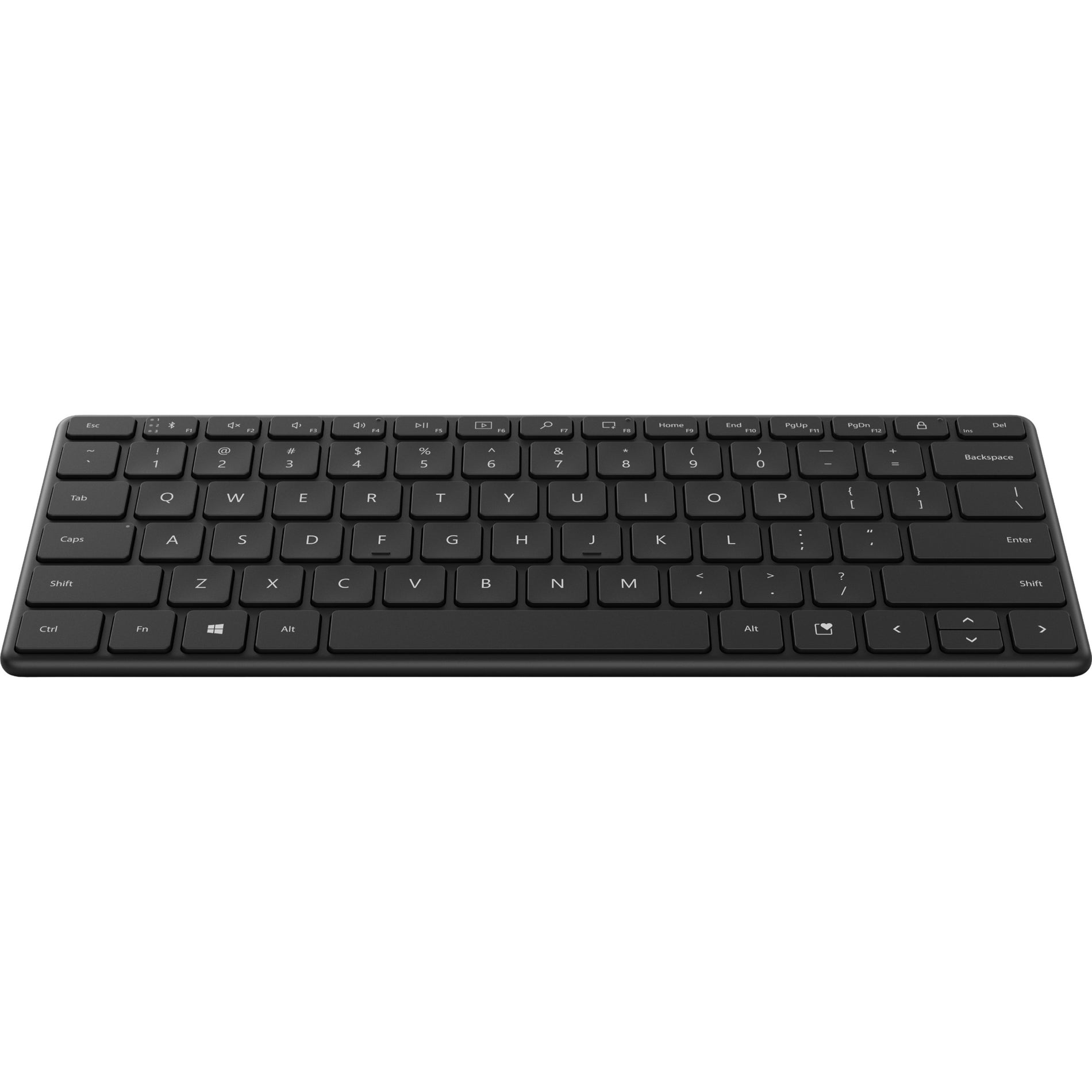 Microsoft 21Y-00001 Designer Compact Keyboard, Bluetooth 5, Emoji, Screen Snipping, Slim