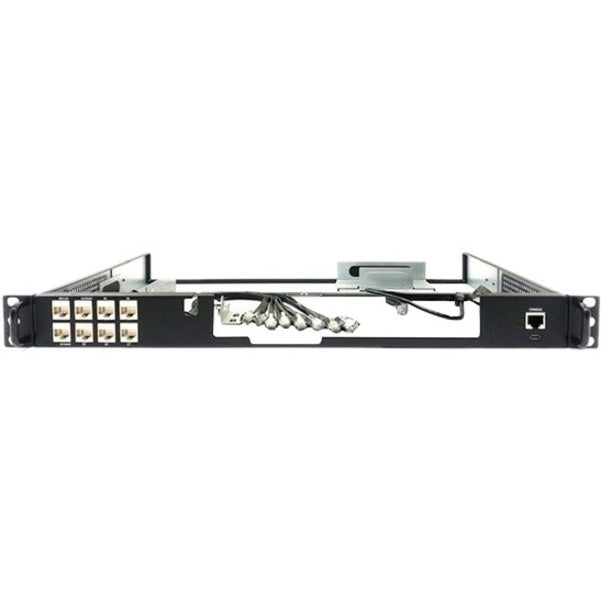 SonicWall TZ670/570 Series Rack Mount Kit showing 1U rack design with integrated ports and cable management features-alternate-image1