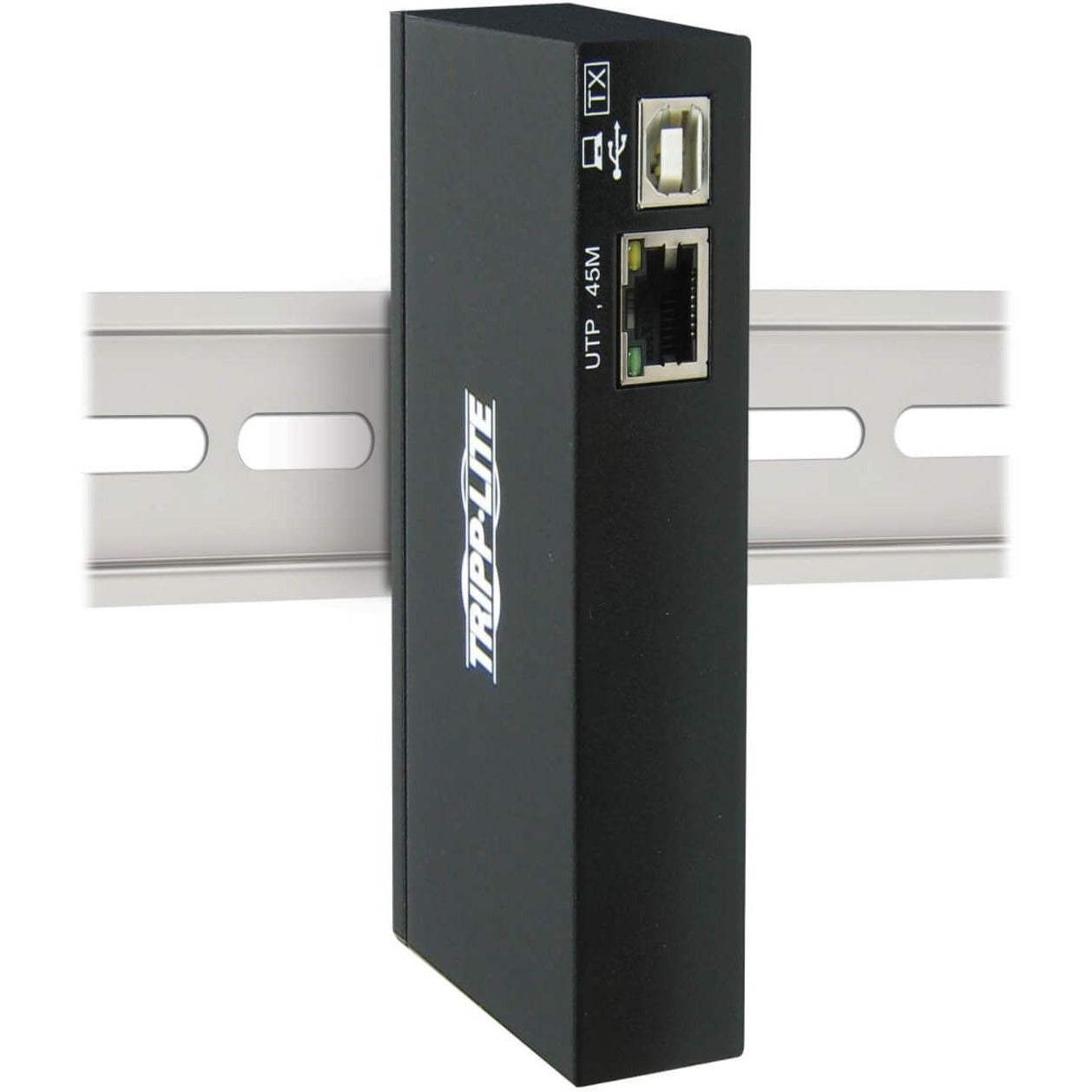 ترانزميتر/مستقبل جهاز تمديد الفيديو تريپ لايت B203-101-IND، شبكة USB RJ-45، مدى 150 قدم، متوافق مع TAA