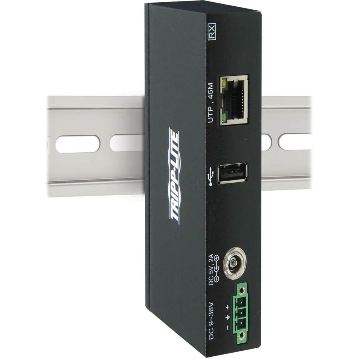 Tripp Lite B203-101-IND 비디오 익스텐더 송신기/수신기 USB 네트워크 RJ-45 150피트 범위 TAA 준수