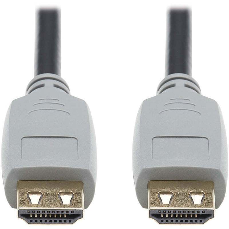 Detailed view of HDMI connector with secure-grip housing and gold-plated contacts