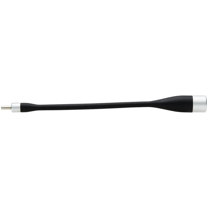 Side view of flat adapter cable showing slim profile design