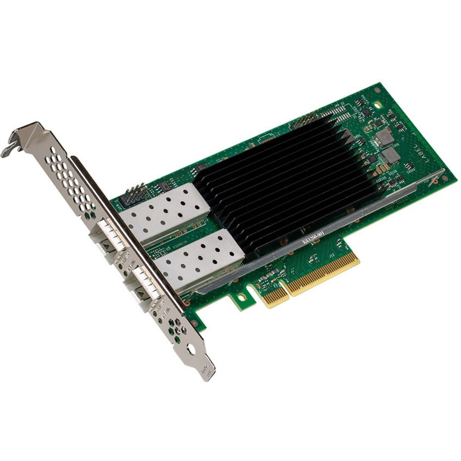 Intel 800 Series E810-XXVDA2 25Gigabit Ethernet Network Adapter Card, 2 SFP28 Ports, PCI Express 4.0 x16, Server Compatible, Optical Fiber Support (1 Year Warranty)