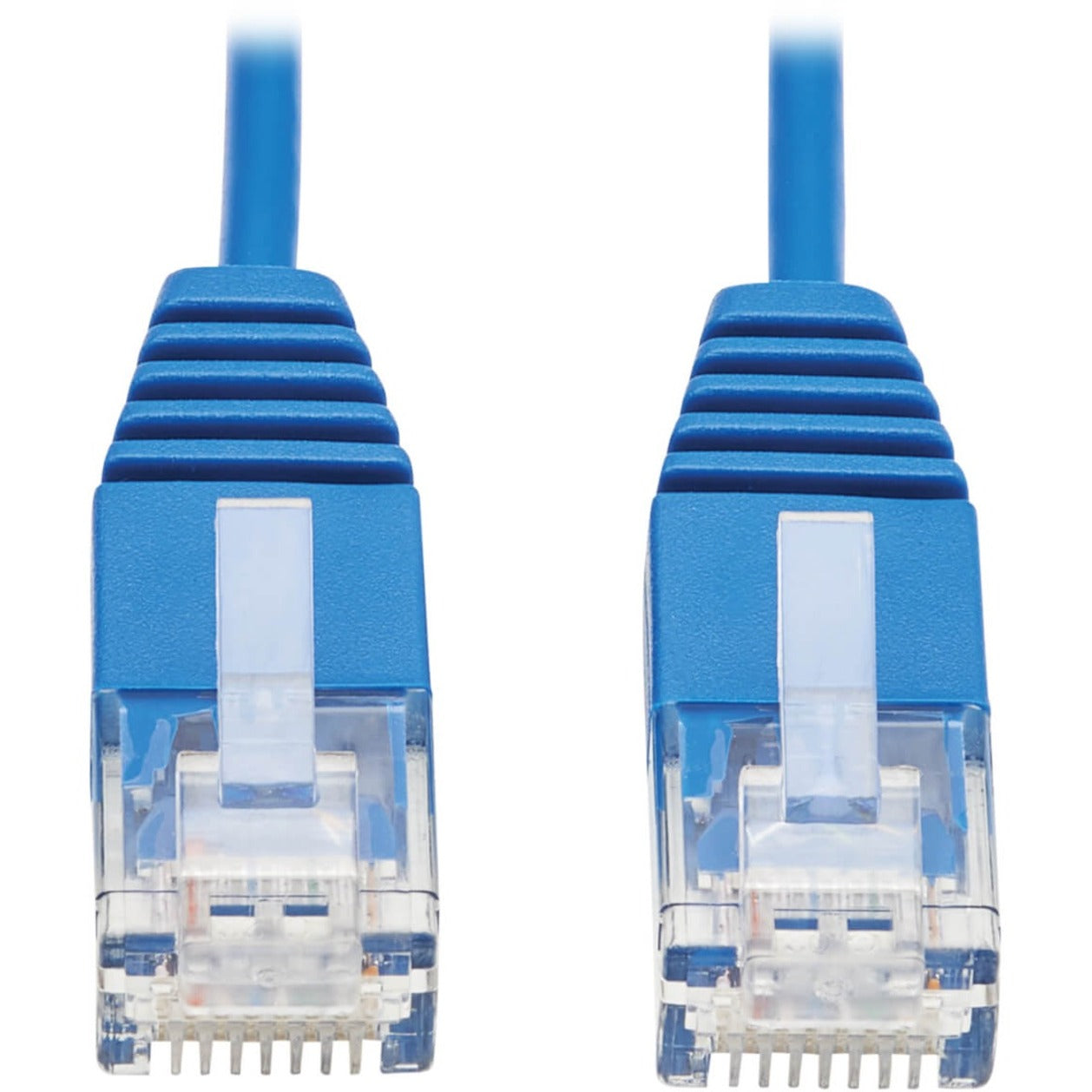 Tripp Lite N200-UR01-BL Cat6 Ultra-Slim Ethernet Cable, Blue, 1 ft.