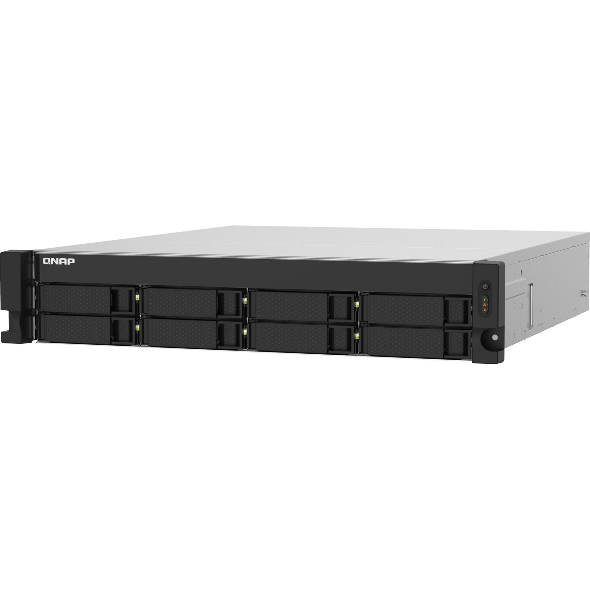 QNAP TS-832PXU-4G-US TS-832PXU-4G SAN/NAS Storage System, 8 Bays, 2GB RAM, 10GbE Ethernet