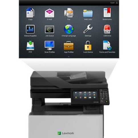 Lexmark CX725de Color Laser Multifunction Printer [Discontinued]