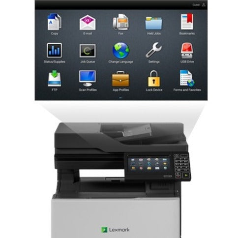 Lexmark CX725de Color Laser Multifunction Printer [Discontinued]