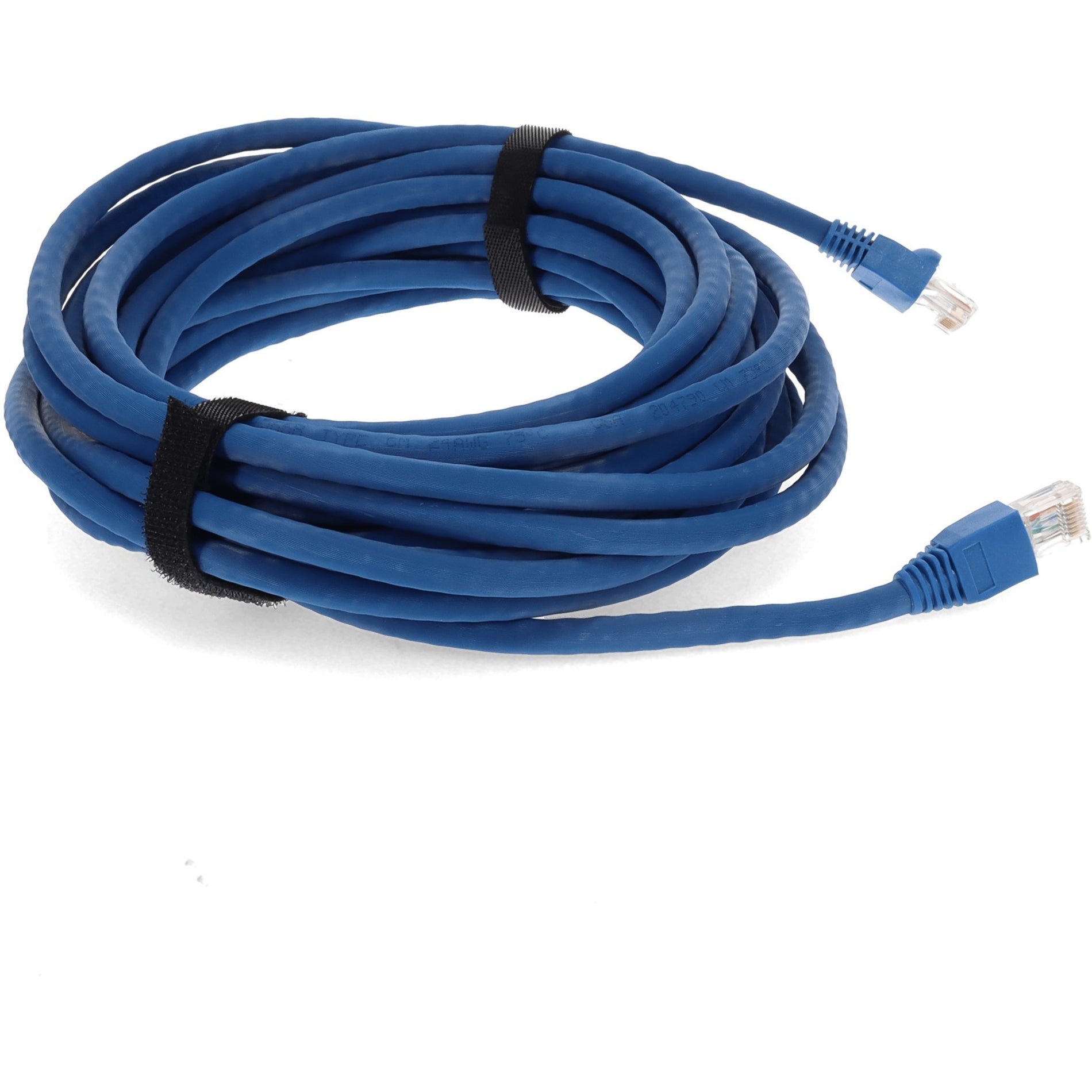 ADD-30FCAT6A-BE-25PK Cat.6a UTP Patch Network Cable 30 ft 10 Gbit/s Blue  ブランド名： 追加  Cat.6a UTP パッチネットワークケーブル、30 ft、10 Gbit/s、ブルー