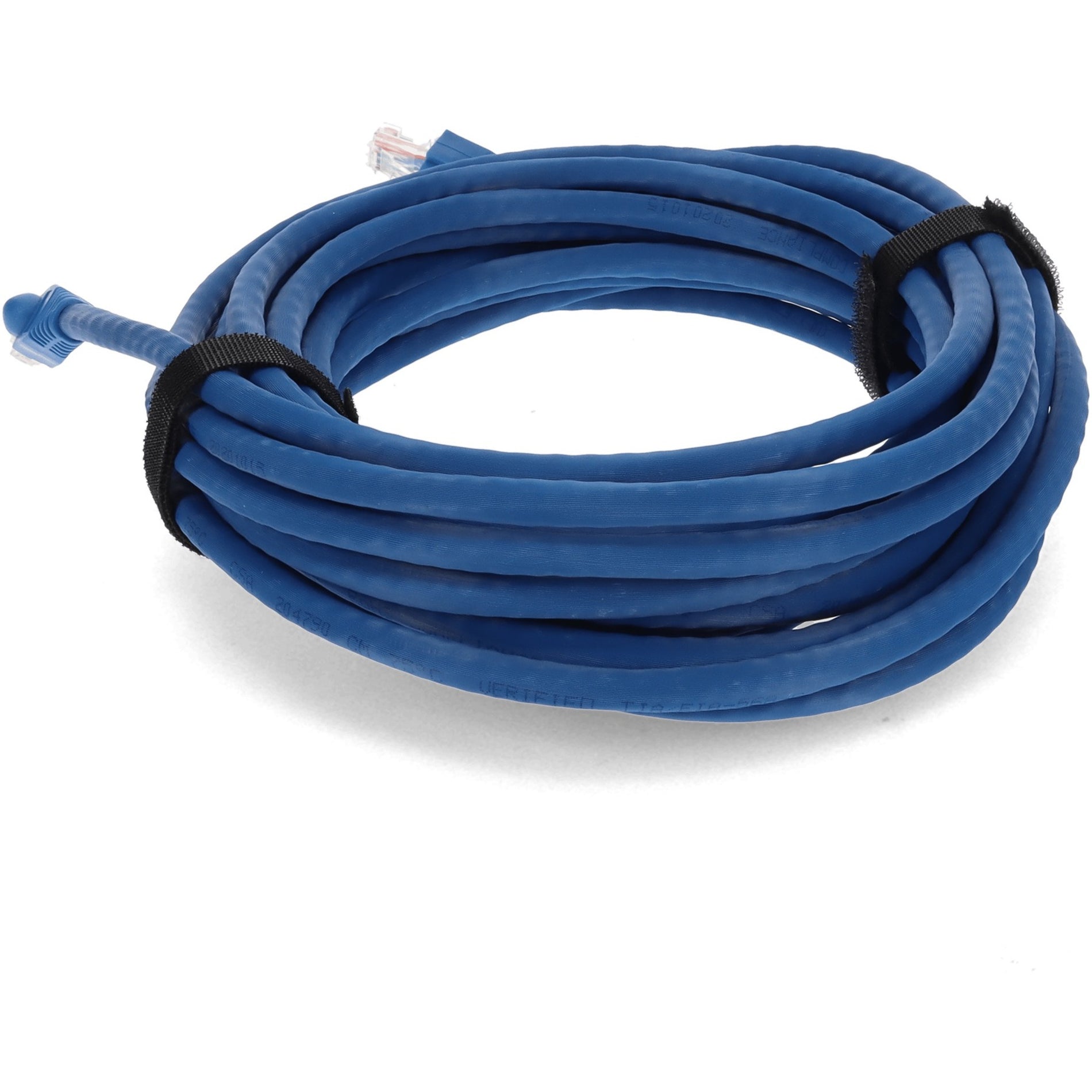 AddOn ADD-30FCAT6A-BE-25PK Cat.6a UTP Patch Network Cable, 30 ft, 10 Gbit/s, Blue