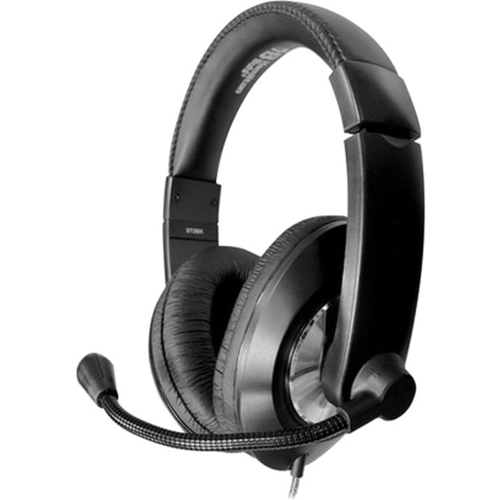 Hamilton Buhl ST2BKU Smart-Trek Deluxe Stereo Headset with In-Line Volume, Durable, Flexible, Noise Isolation, Adjustable Headband, Rugged, Comfortable