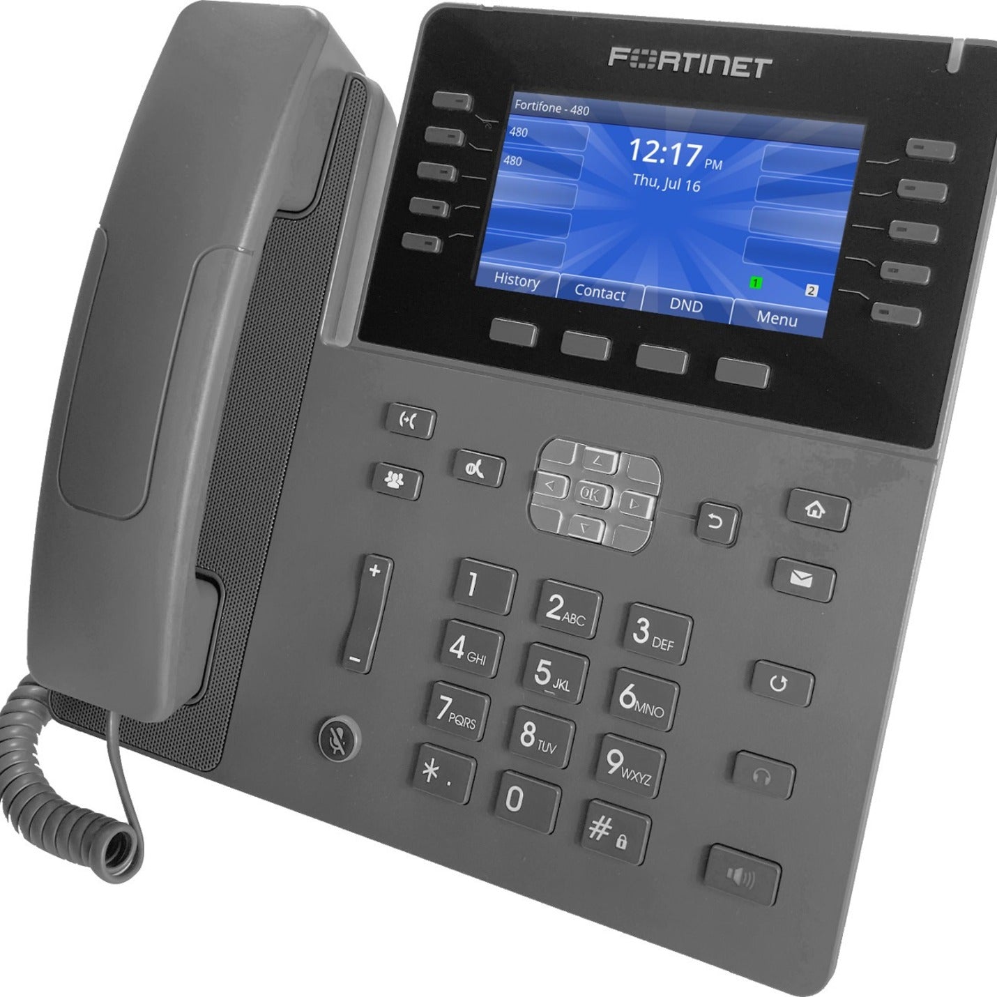 Fortinet FortiFone FON-480 IP Phone - VoIP, Bluetooth, Color Display [Discontinued]