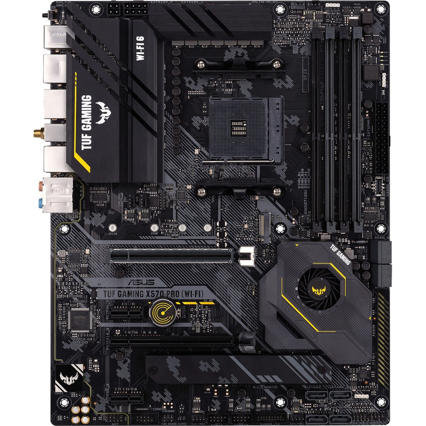 TUF GAMING X570-PRO (WI-FI) Desktop Motherboard - AMD X570 Chipset - Socket AM4 - ATX