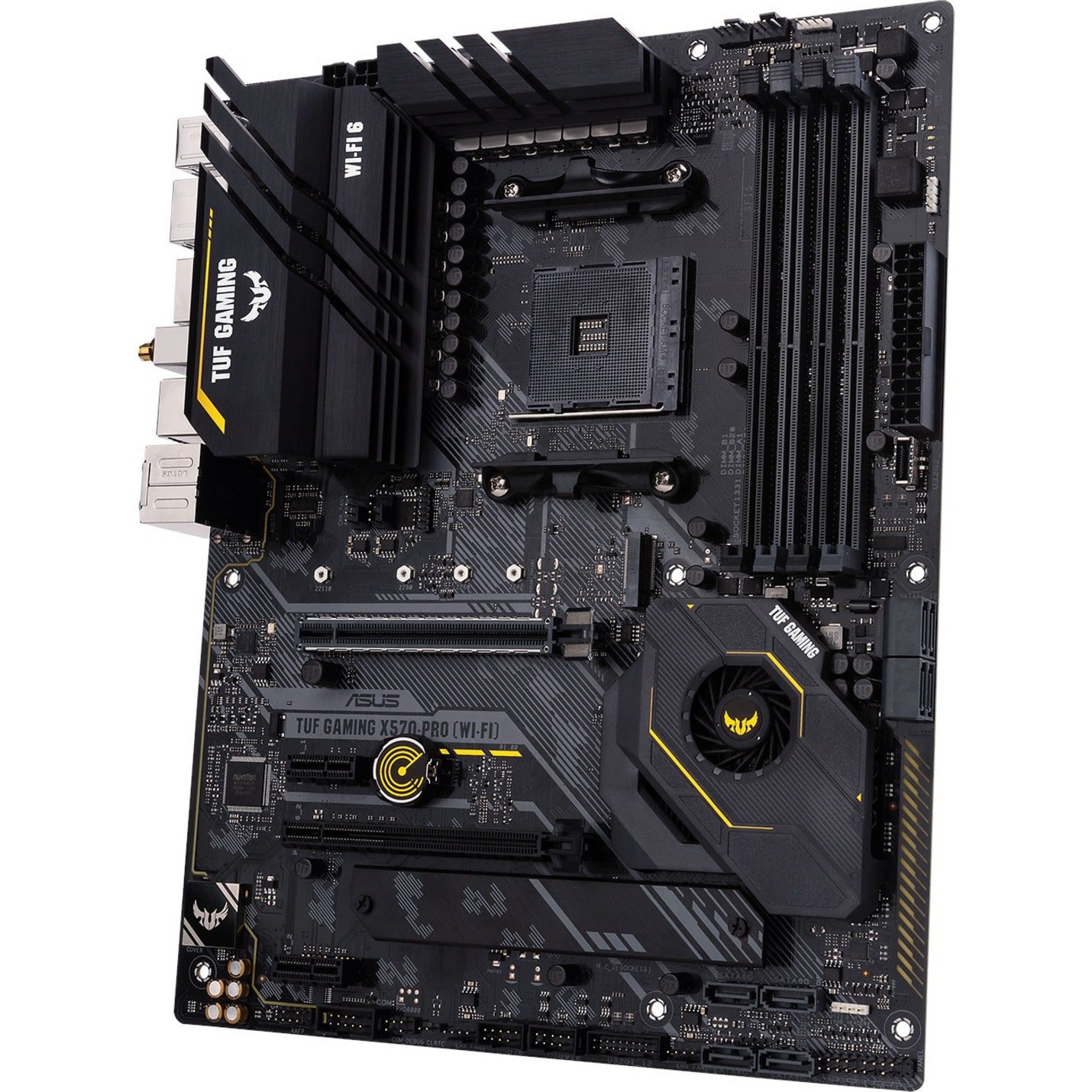 TUF GAMING X570-PRO (WI-FI) Desktop Motherboard - AMD X570 Chipset - Socket AM4 - ATX