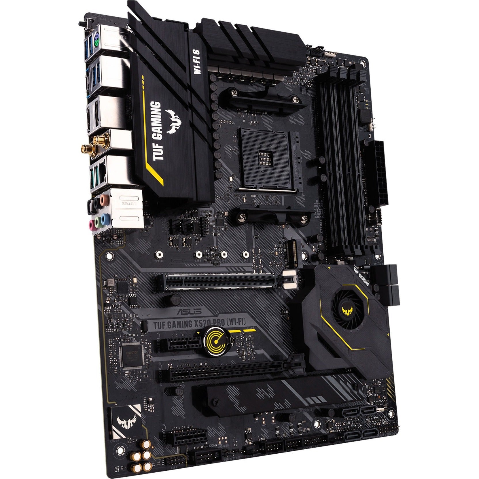 TUF GAMING X570-PRO (WI-FI) Desktop Motherboard - AMD X570 Chipset - Socket AM4 - ATX