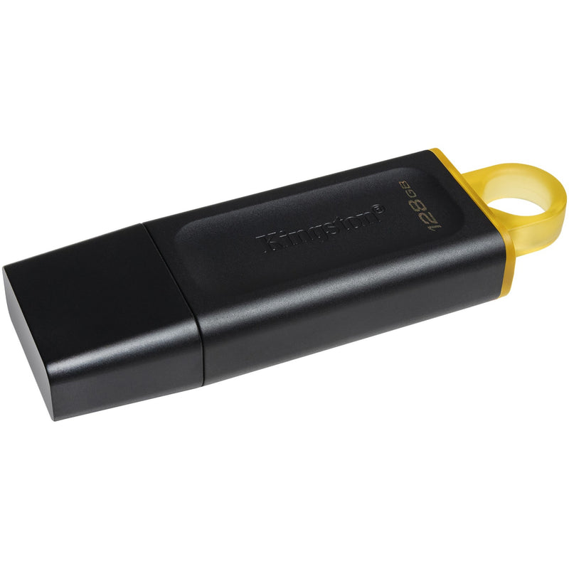 Kingston DataTraveler Exodia showing yellow key ring loop and cap-less design