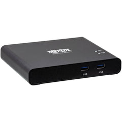 تريpp لايت B003-HC2-دوك1 2-منفذ USB-C KVM دوك، أسود - 4K HDMI، محور USB-A