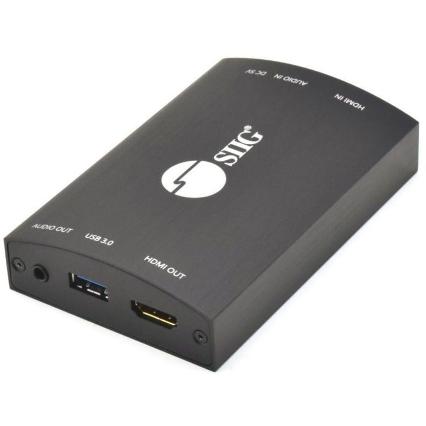 USB 3.0 HDMI Video Capture Device with 4K Loopout, for 4K60Hz in & 1080p  capture, Audio Embedded/Extractor, TAA Compliant