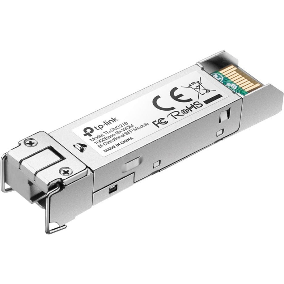 TP-Link TL-SM321B-2 1000Base-BX WDM Bi-Directional SFP Module, Single-mode Fiber, 2 Year Warranty