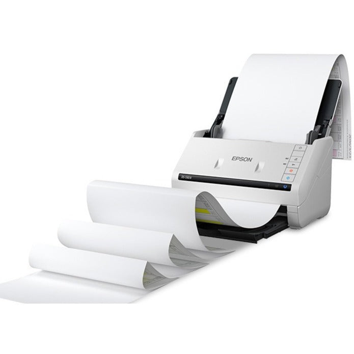 Epson DS-530 II scanning long document with multiple page feeds