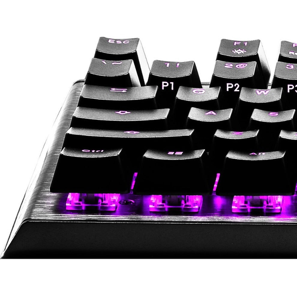 Cooler Master CK-530-GKTL1-US CK530 V2 Gaming Keyboard, Mechanical, Customizable Backlighting, Built-in Memory, Wrist Rest