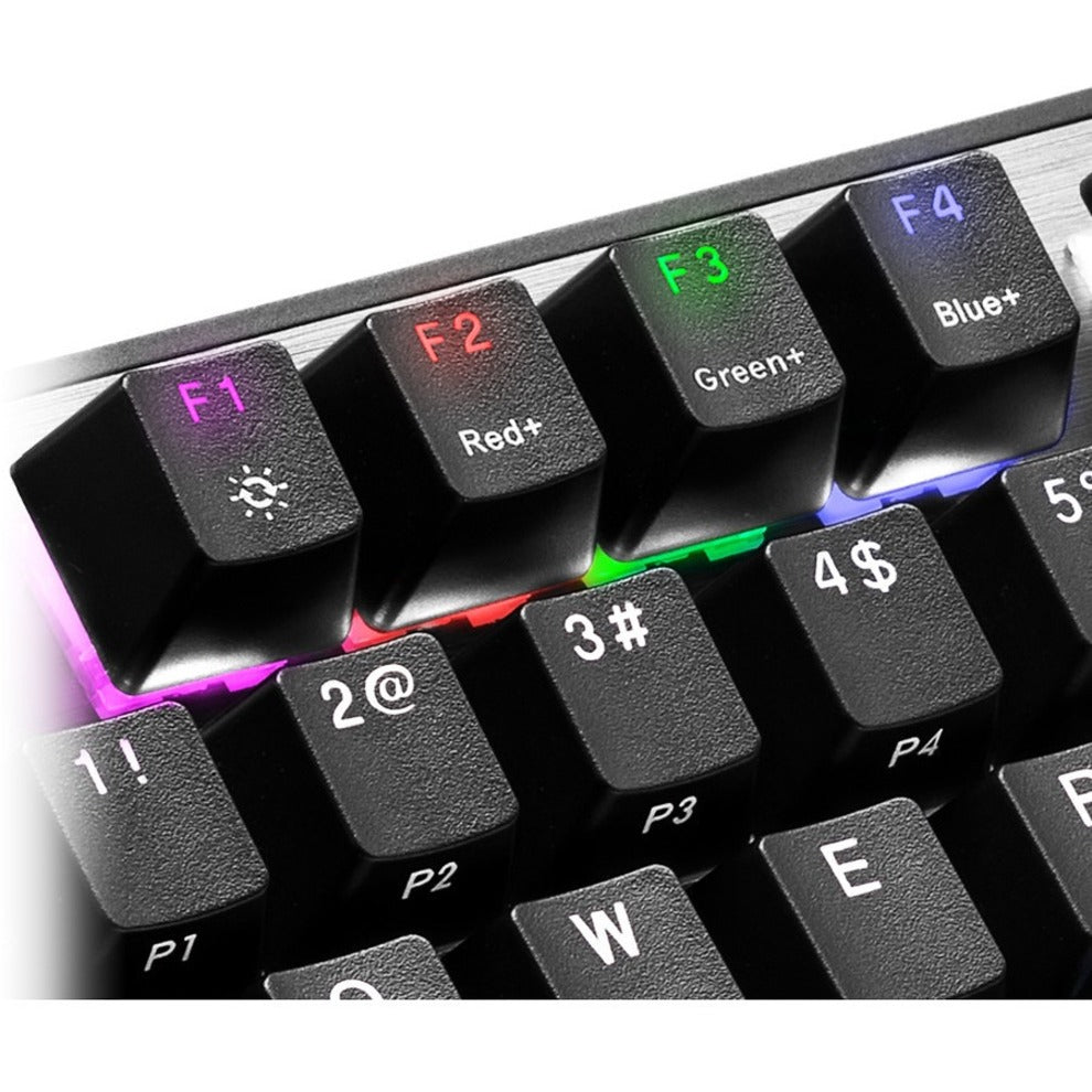 Cooler Master CK-530-GKTL1-US CK530 V2 Gaming Keyboard, Mechanical, Customizable Backlighting, Built-in Memory, Wrist Rest