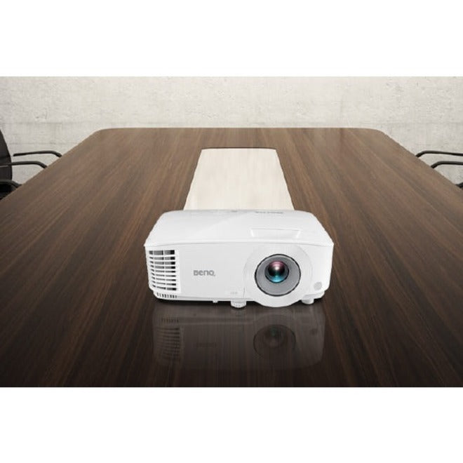 BenQ MW560 positioned on conference room table