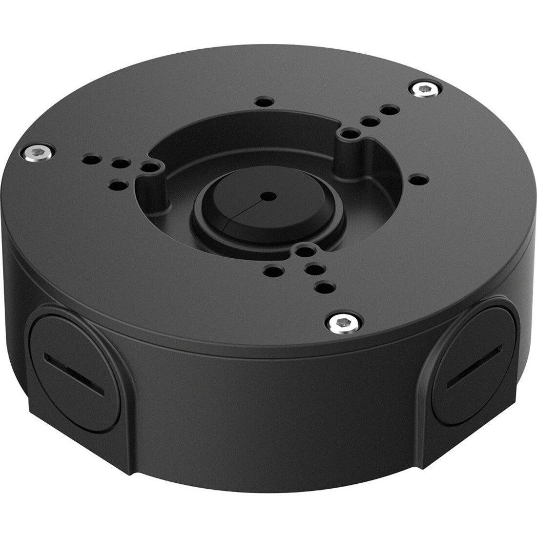 Dahua DH-PFA130-E-B Waterproof Junction Box (Black), Mounting Box - Black - Aluminum