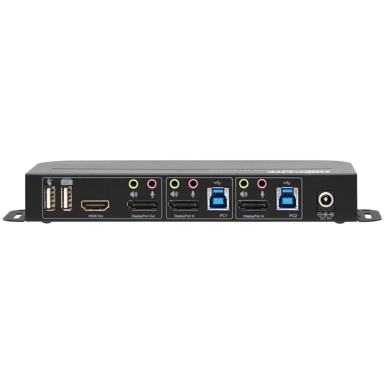 Tripp Lite B005-DPUA2-K 2-Port DisplayPort/USB KVM Switch 4096 x 2160 Auflösung 3-jährige Garantie