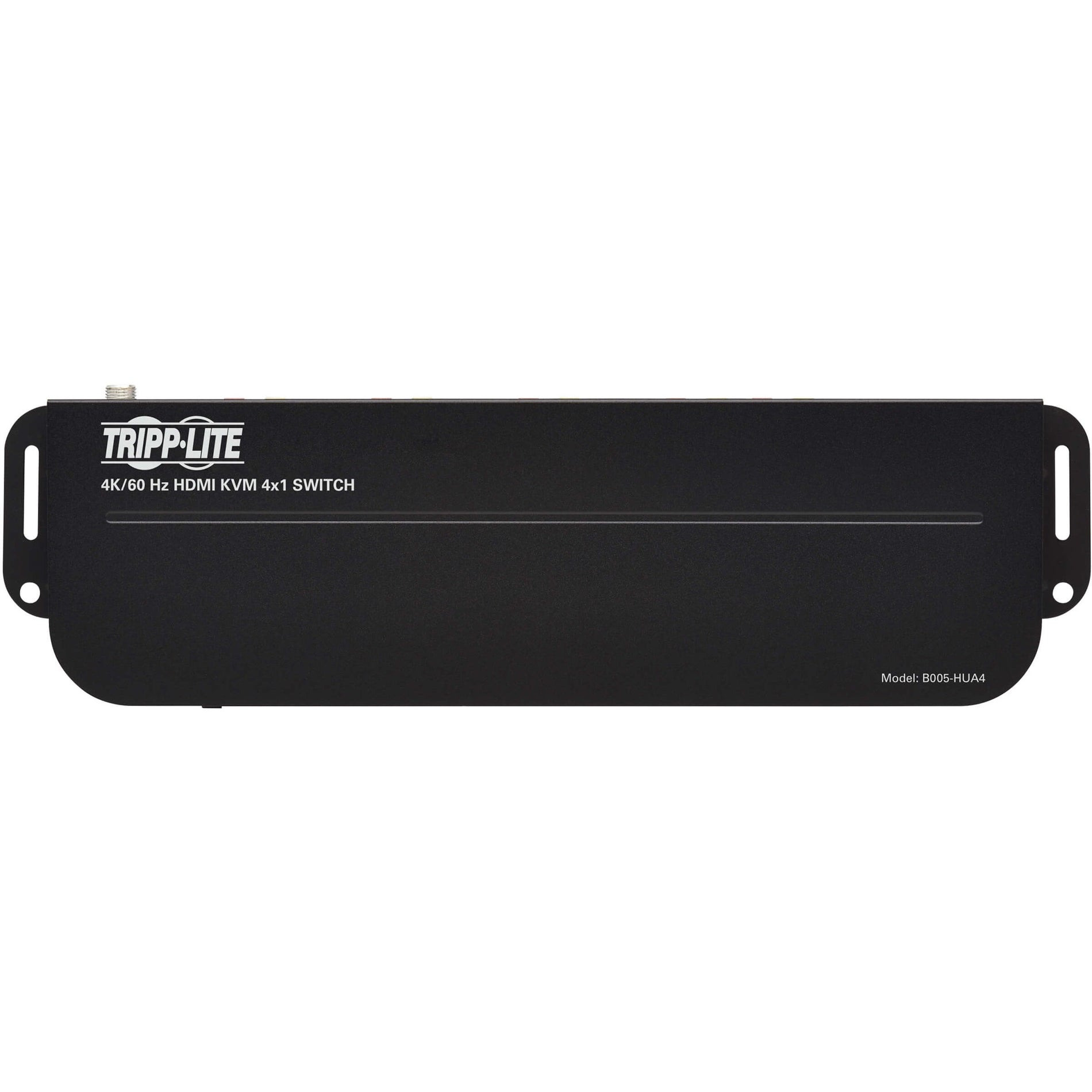 Tripp Lite B005-HUA4 4-Port HDMI/USB KVM Switch 4096 x 2160 Resolution 3-Year Warranty トリップライト B005-HUA4 4ポート HDMI/USB KVMスイッチ、4096 x 2160 解像度、3年保証