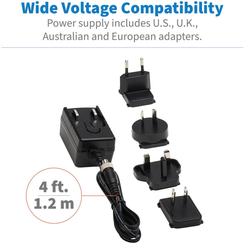 Image showing power supply and international adapters