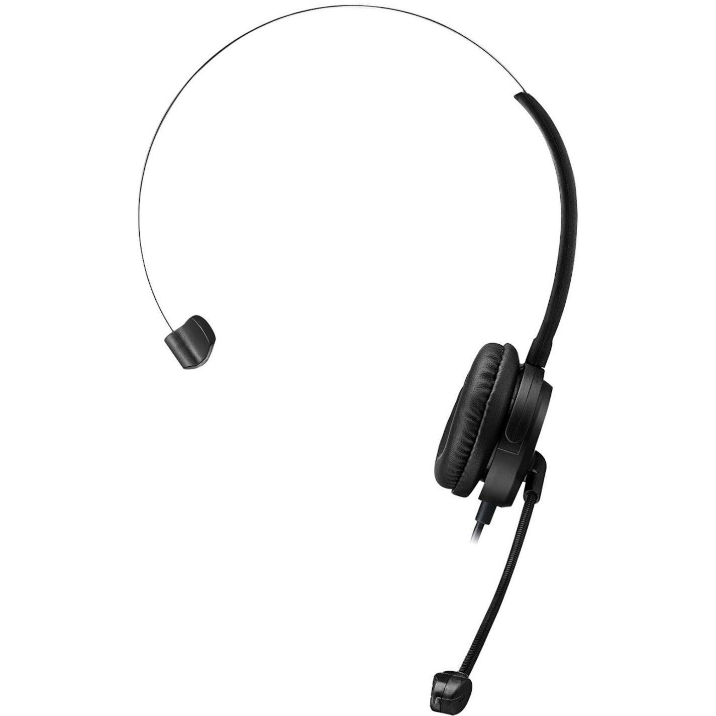 Adesso XTREAM P1 USB 单侧头戴式耳机与可调麦克风，有线单声道耳机 品牌：Adesso 品牌名称翻译：雅迪索
