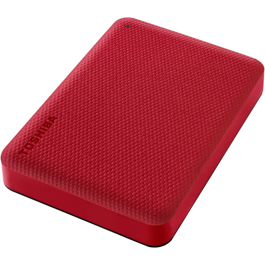 Toshiba HDTCA40XR3CA Canvio Advance Portable Hard Drive, 4TB, Red