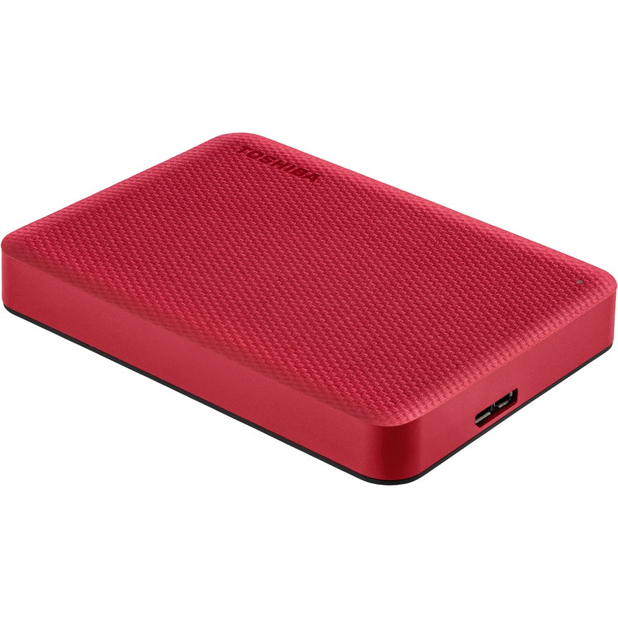 Toshiba HDTCA40XR3CA Canvio Advance Portable Hard Drive, 4TB, Red