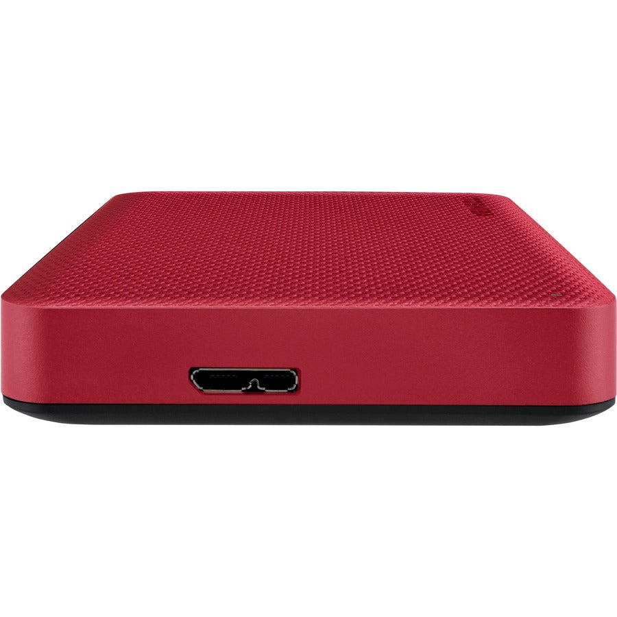 Toshiba HDTCA40XR3CA Canvio Advance Portable Hard Drive, 4TB, Red