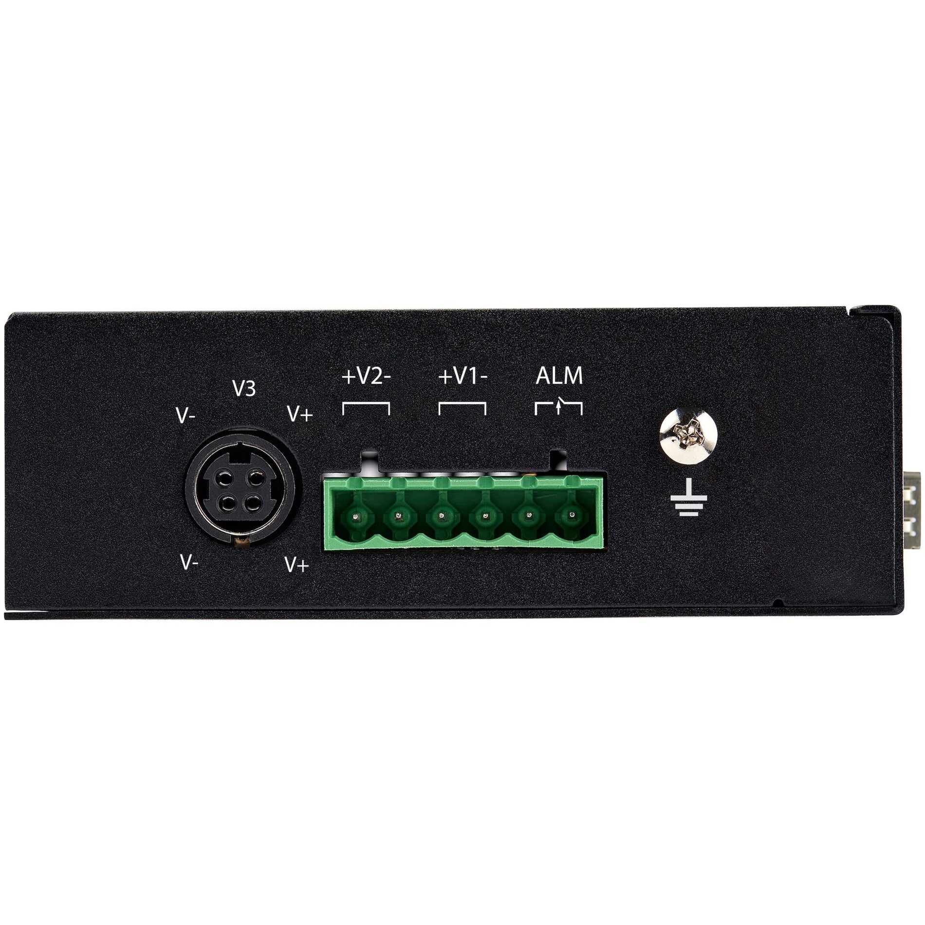 Switch Ethernet StarTech.com IES1G52UPDIN 5 ports Gigabit avec PoE+ 2 emplacements SFP budget PoE de 120W