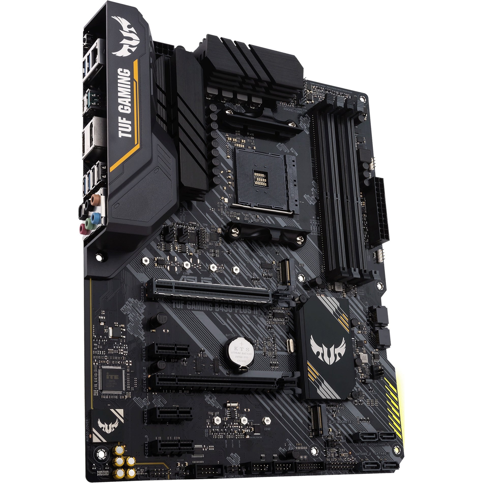 Desktop Motherboard TUF GAMING B450-PLUS II, AMD B450 Chipset, Socket AM4, ATX